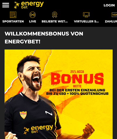 EnergyBet Bonus