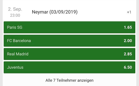 Transfer wetten