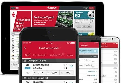 Tipico App für mobile Wetten