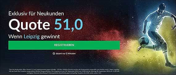 Betvictor Quotenboost zum Bundesliga Spiel Leipzig - Schalke