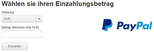 Tipico PayPal Einzahlung