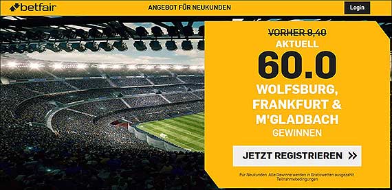 Betfair Quotenboost zur Europa League