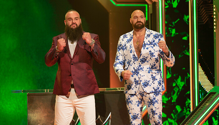 fury strowman wrestling