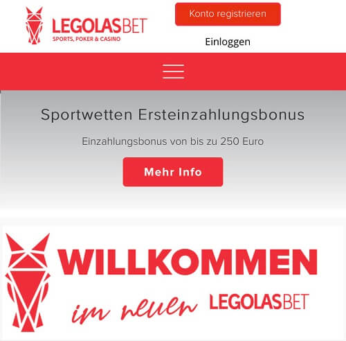 Neuer Wettanbieter 2020: Legolas neue wettanbieter