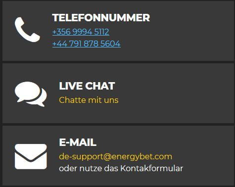 energybet telefonhotline