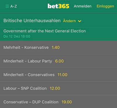 neuwahl großbritannien prognose