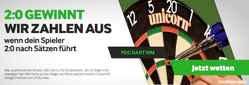 darts wm quoten