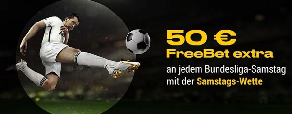 Ruckrunde Bundesliga 50 Freebet Von Bwin An Jedem Samstag