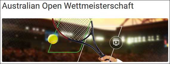 10.000 Euro Australian Open Wettmeisterschaft von Unibet