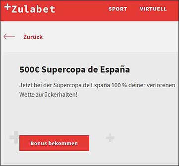 Spezialbonus bei Sportempire