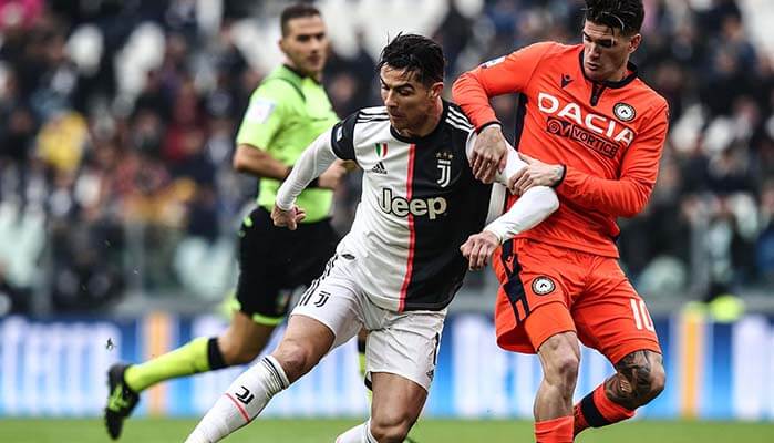 Juventus - Udinese Wettquoten, Tipp | Coppa Italia 2019/20