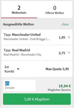 wettschein tipico sportwetten