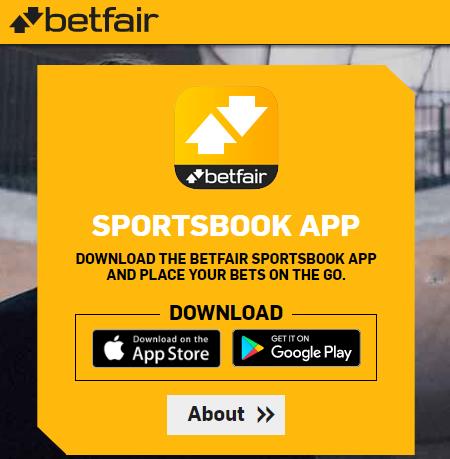 Betfair App mobil