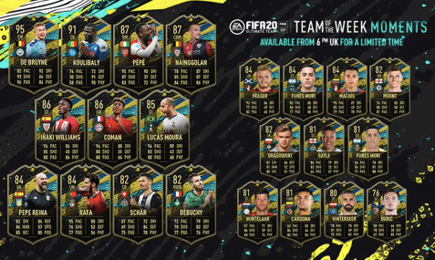 fifa 20 totw