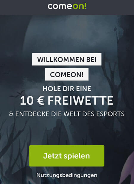 comeon esports freebet