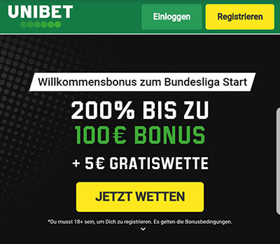 Unibet Freebet