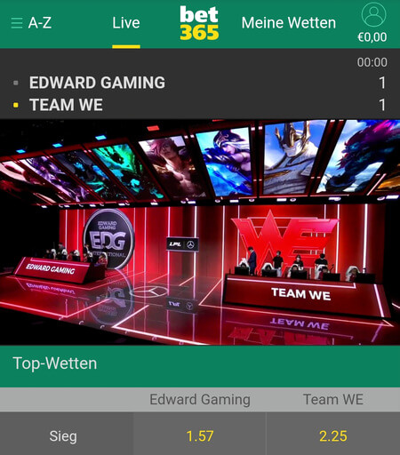 Bet365 Live Wetten Bet365 Live Wetten