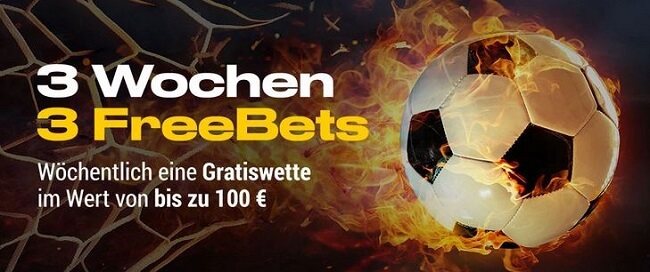 Bwin Aktion - 3 Gratiswetten