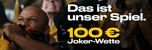 100 Euro Joker Wette bei Bwin