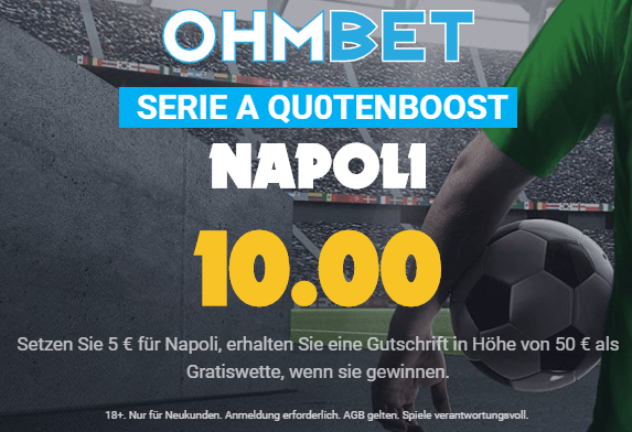 Napoli Serie A Quotenboost Ohmbet