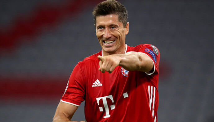 lewandowski messi