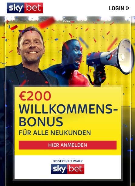 Bei Skybet anmelden