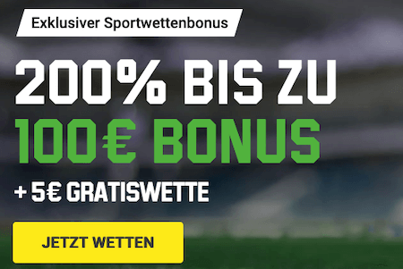 Unibet Exklusiv Bonus und Gratiswette