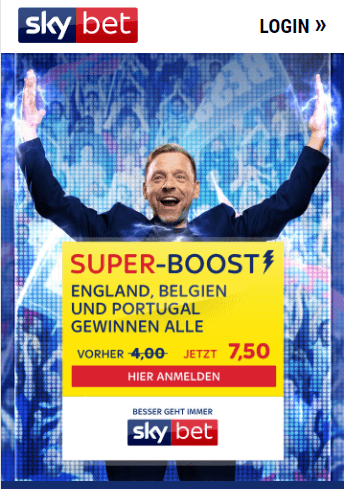 Grafik zum Premier League Superboost von Skybet