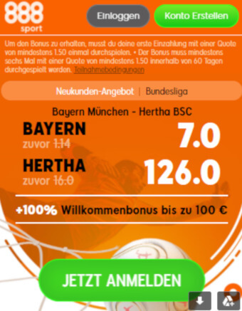 888 Quoten Booster