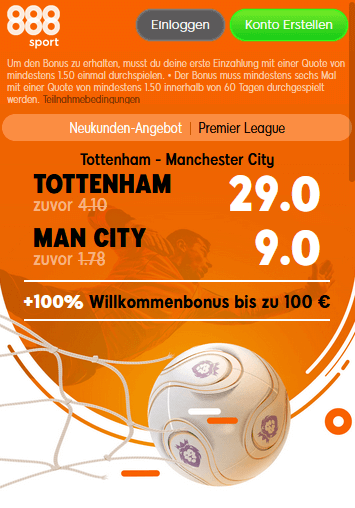 Quotenboost zur Premier League