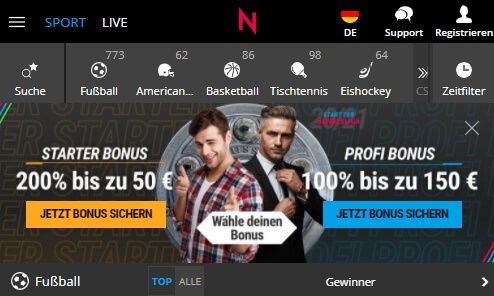 NEObet Website