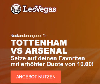 LeoVegas Topquoten für Neukunden