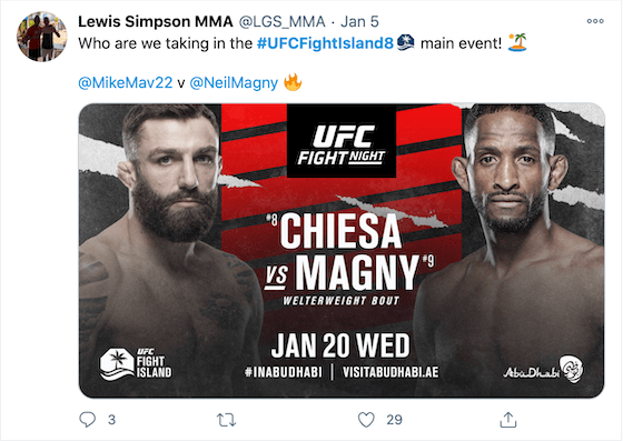 Chiesa vs Magny