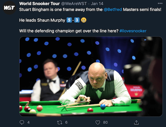 Snooker Masters 2021 Halbfinale