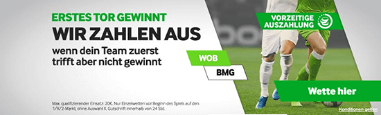 Betway Bundesliga Aktion 1. Tor gewinnt