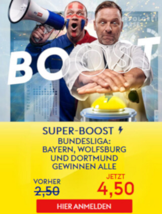 Grafik zum Bundesliga Superboost von Skybet