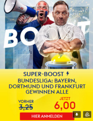 Grafik zum Bundesliga Superboost von Skybet