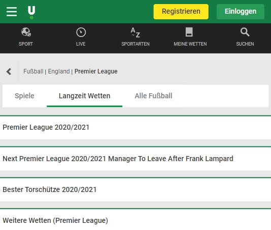 Fussball Wetten bei Unibet fussball wetten