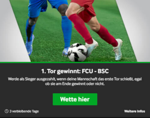 Betway Bundesliga Aktion 1. Tor gewinnt