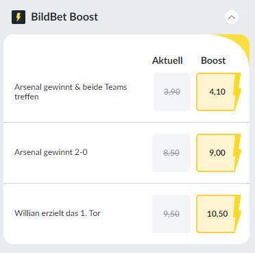 Bild bet Quoten Boost