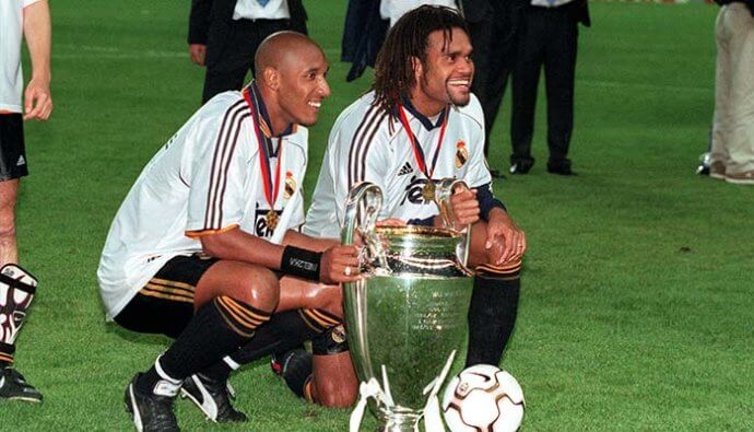 Champions League Sieger Anelka und Karembeu