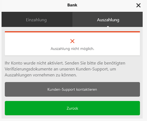 Betway neuen Account erstellen
