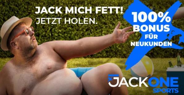 Jackone Neukundenbonus