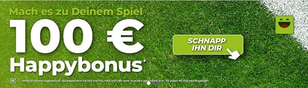 HAPPYBET Sportwetten Bonus