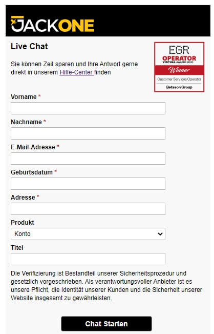 jackone webseite