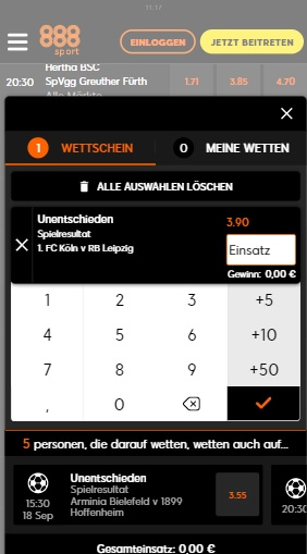 888Sport Wetten