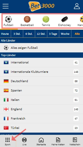 wettprogramm