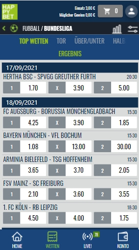 Bundesliga Wetten