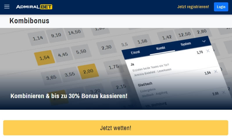 Admiralbet bonusaktion