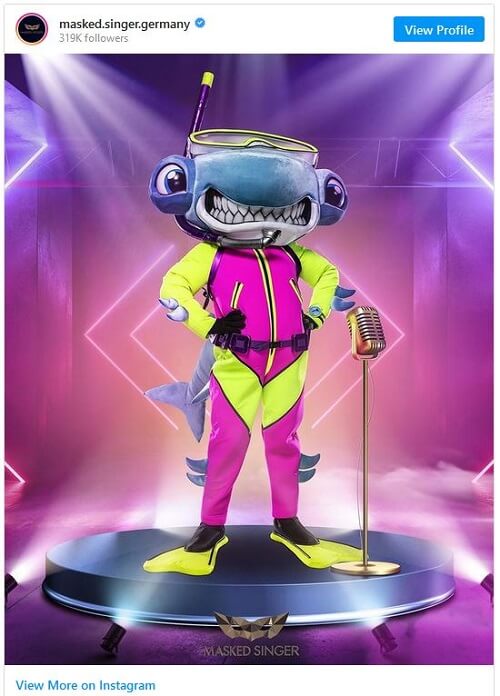 masked singer 2021 hinweise hammerhai
